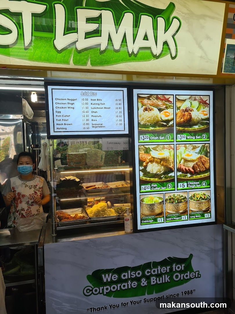 Nasi Lemak Stall