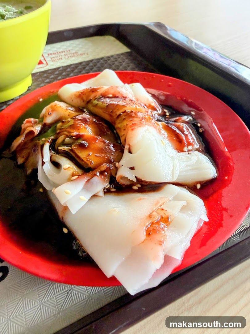 Cheung Fun with Sauce