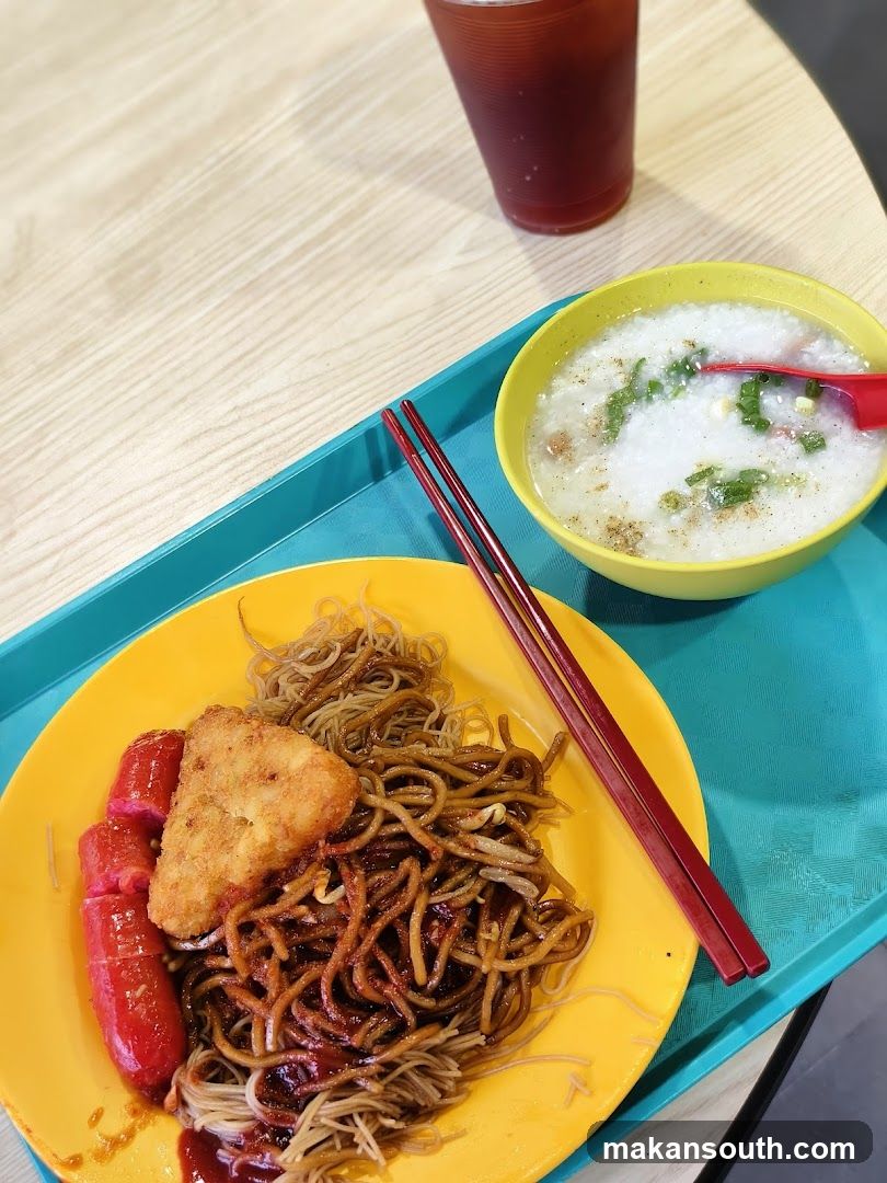 Noodles and Congee Meal