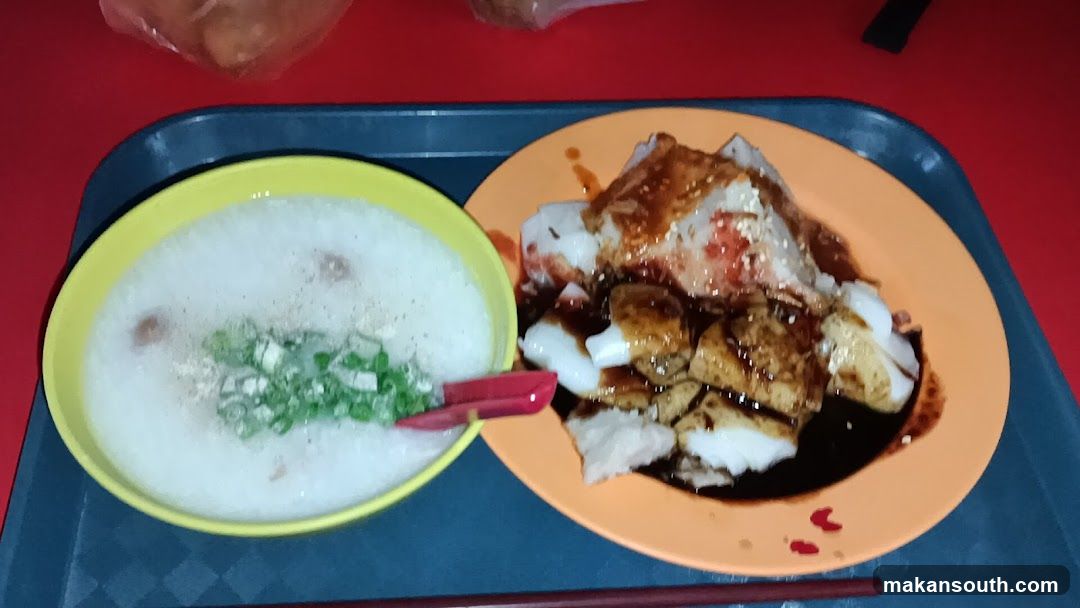 Congee and Chee Cheong Fun