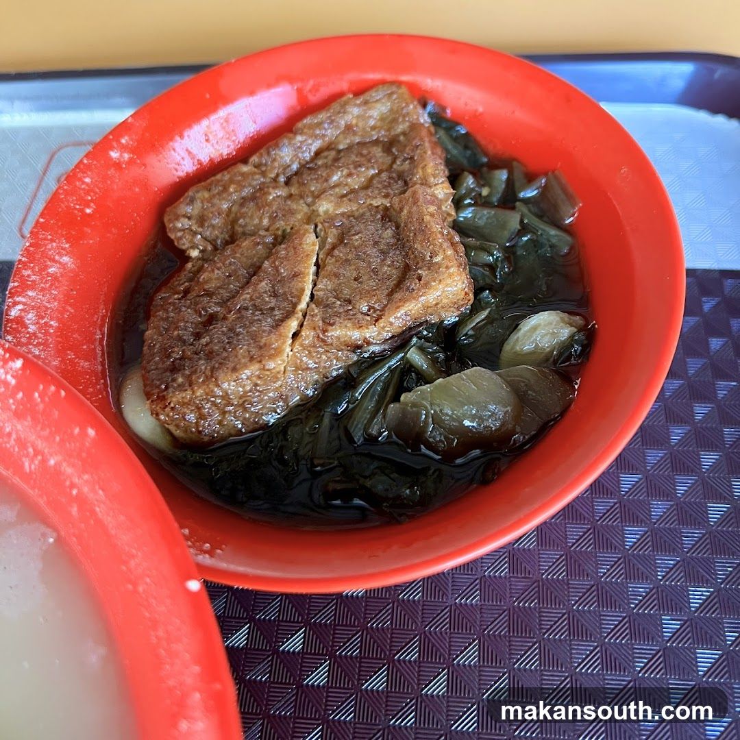 Braised Tofu and Greens