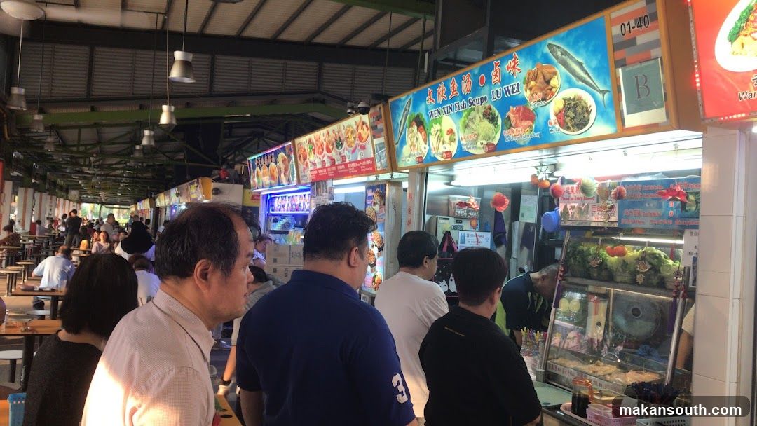 Food Stall at a Market