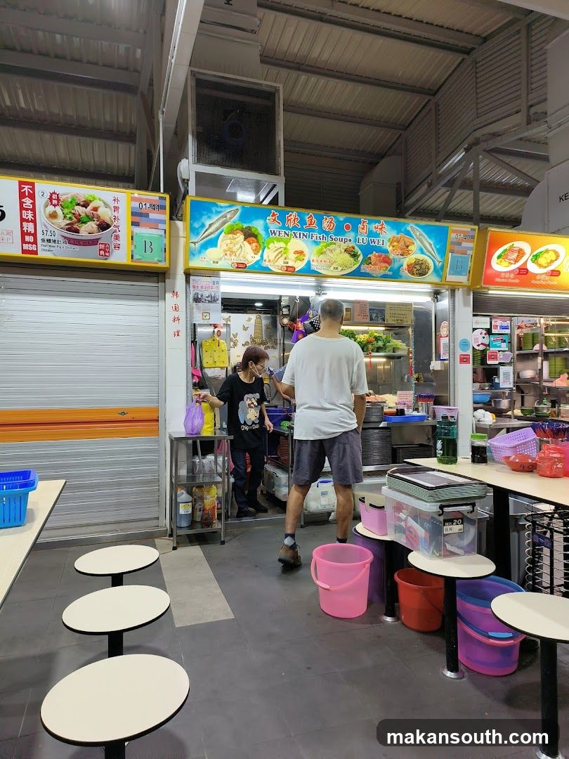 Food Stall in a Market