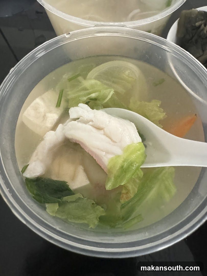 Fish Soup with Vegetables