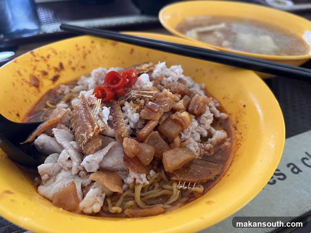Noodles with Pork and Chili