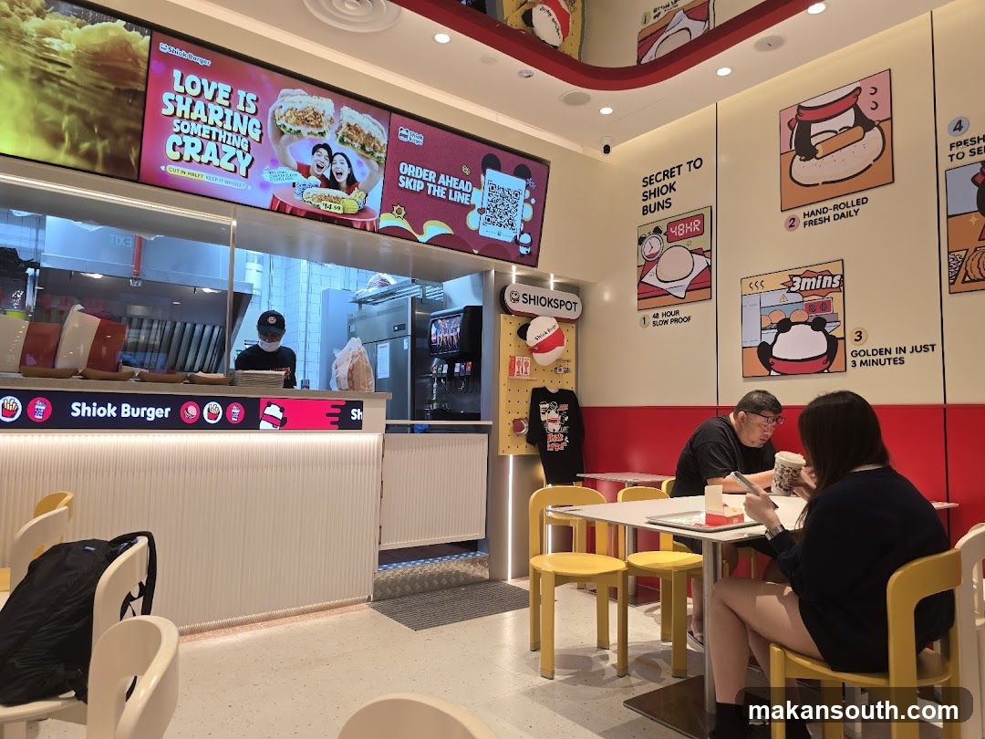 Shiok Burger Interior