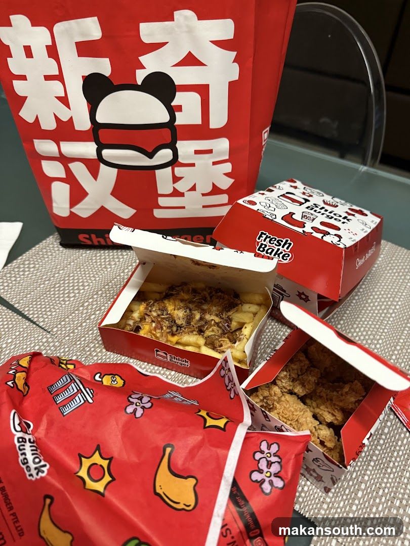 Shiok Burger Food