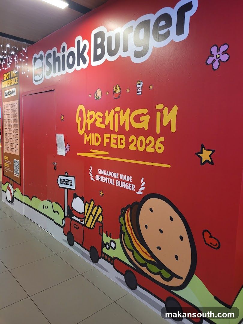 Shiok Burger Mural