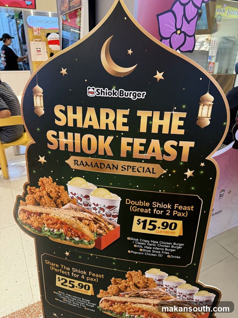 Shiok Burger Ramadan Special