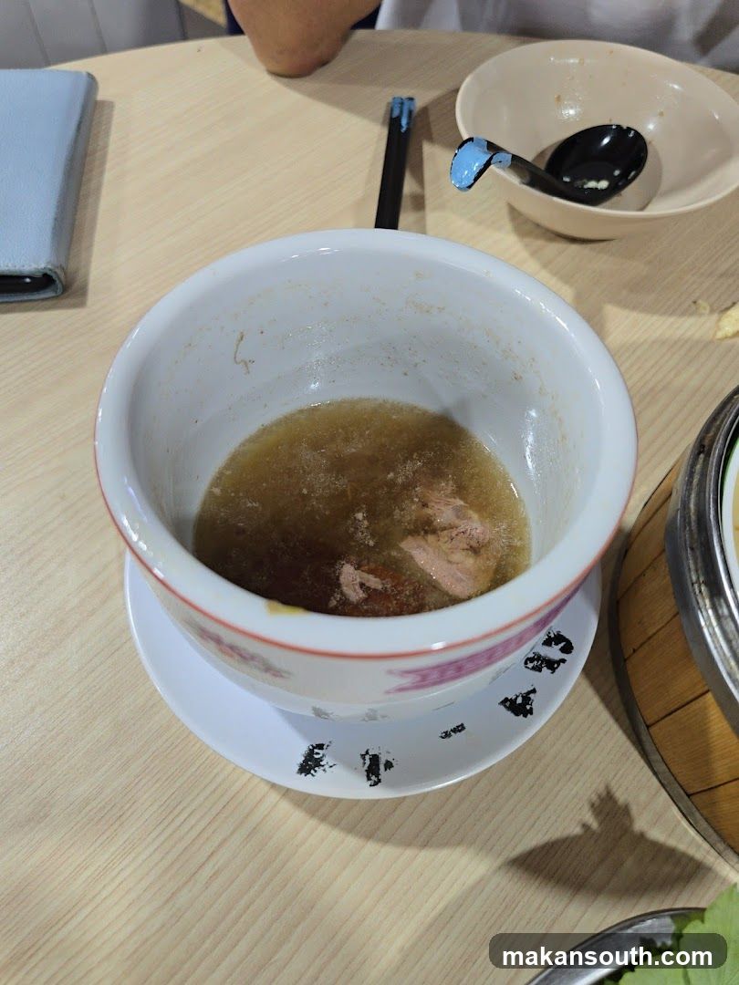 Soup Bowl with Meat