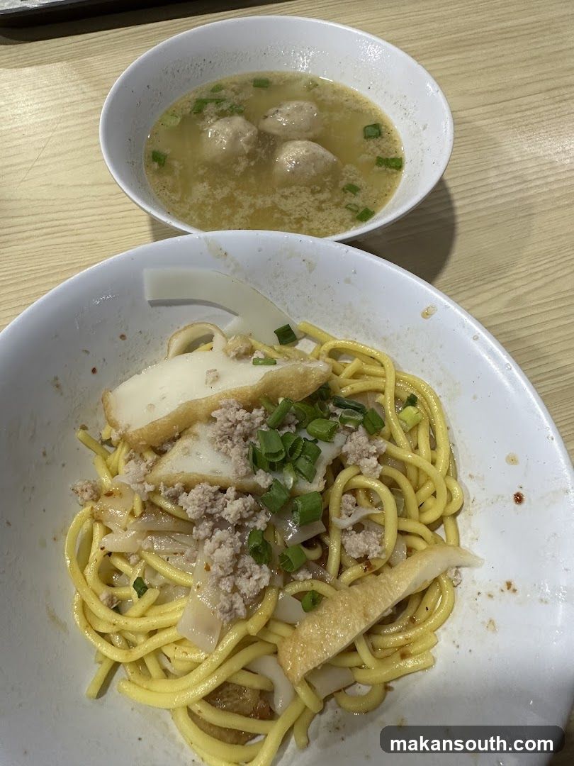 Noodles with Soup