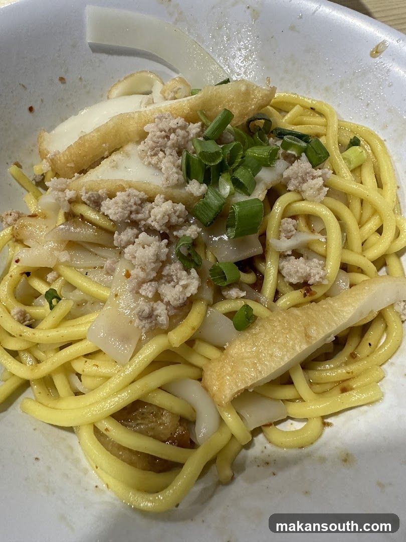 Noodles with Toppings