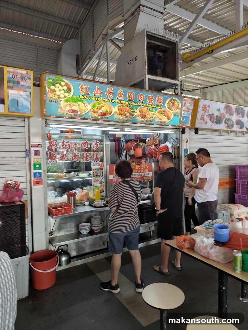 Bukit Merah View Fishball Minced Meat Noodle