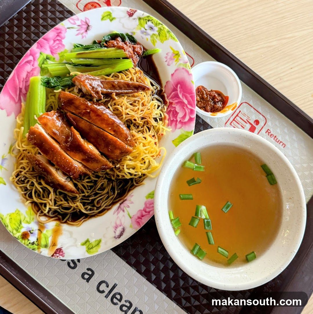 Duck Noodles with Soup