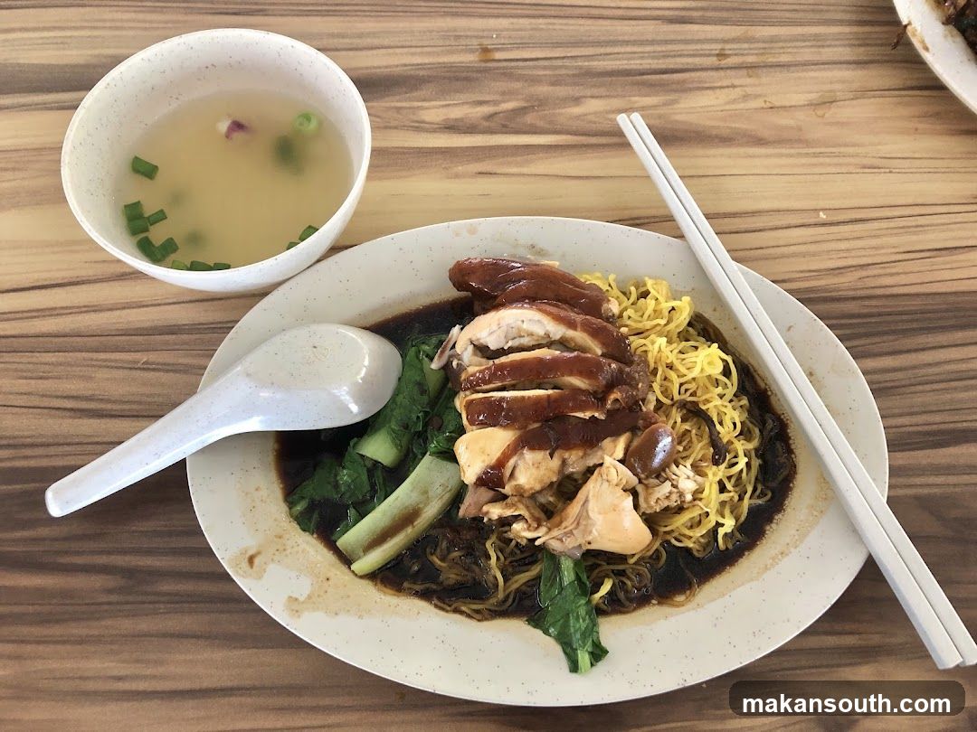 Chicken Noodles with Soup