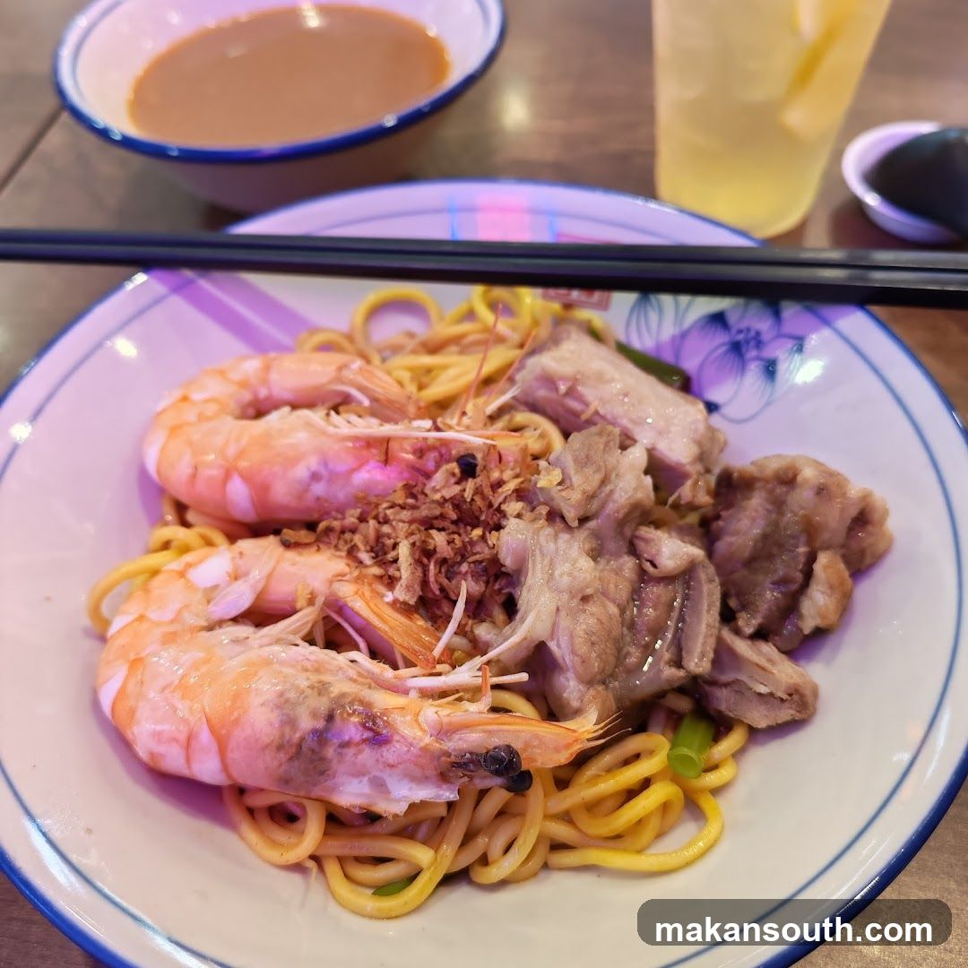 Shrimp and Pork Rib Noodles