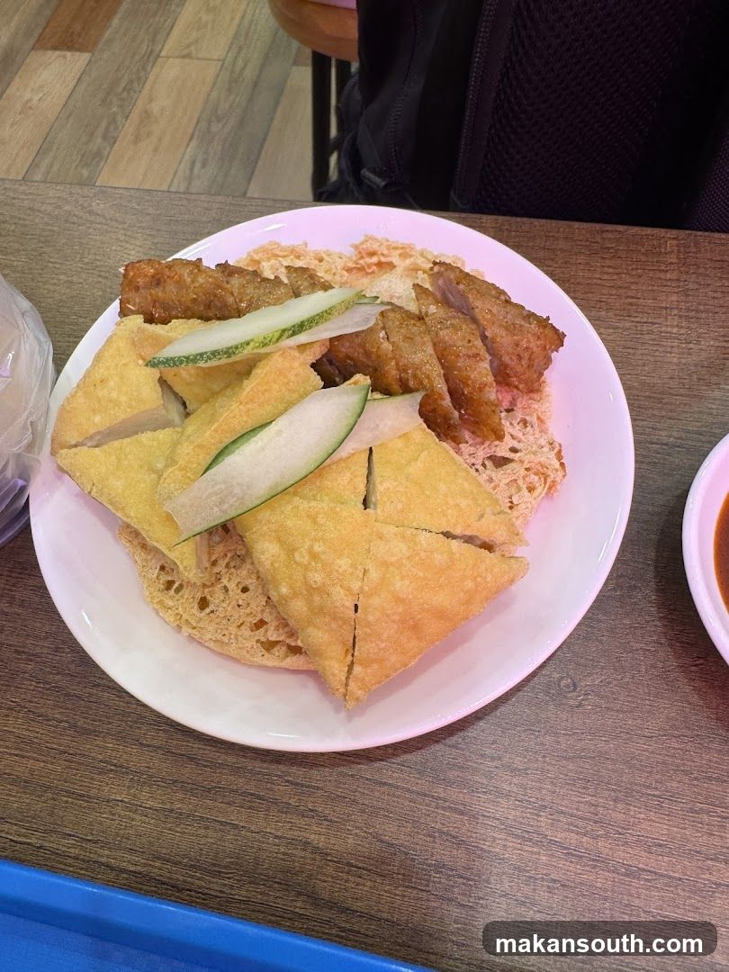 Fried Tofu and Meat Dish