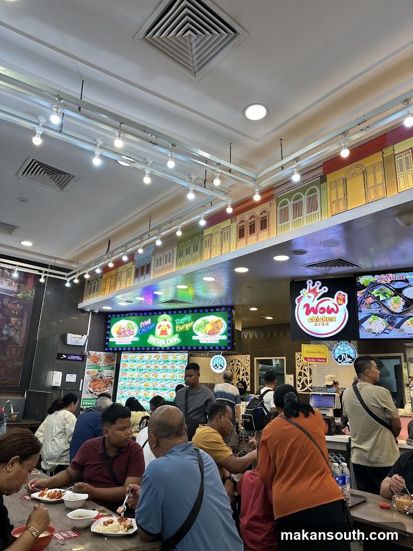 Busy Food Court