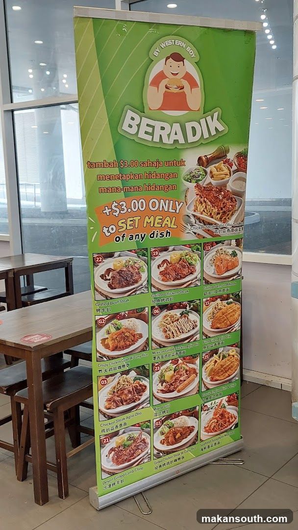 Beradik Set Meal Promotion
