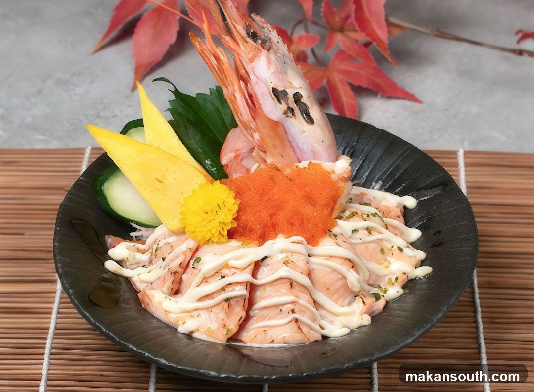 Salmon Chirashi Bowl