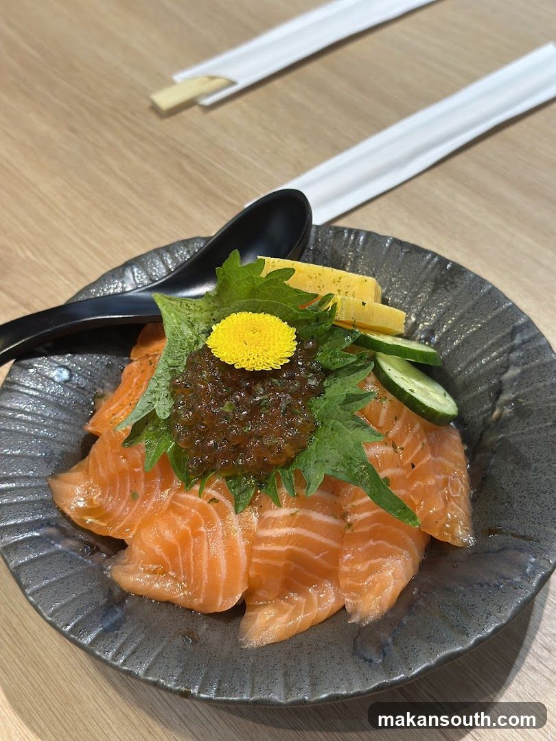 Salmon Sashimi Bowl