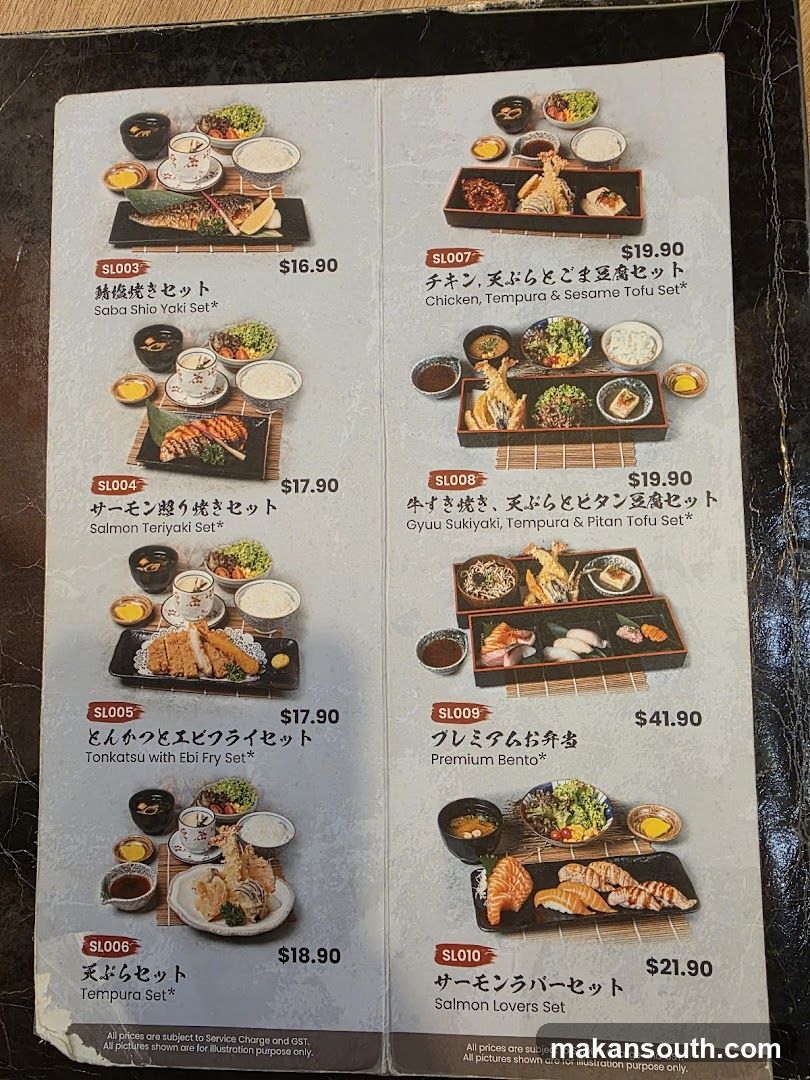 Japanese Set Meals