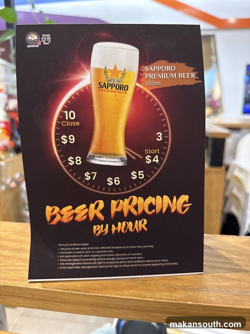 Beer Pricing By Hour