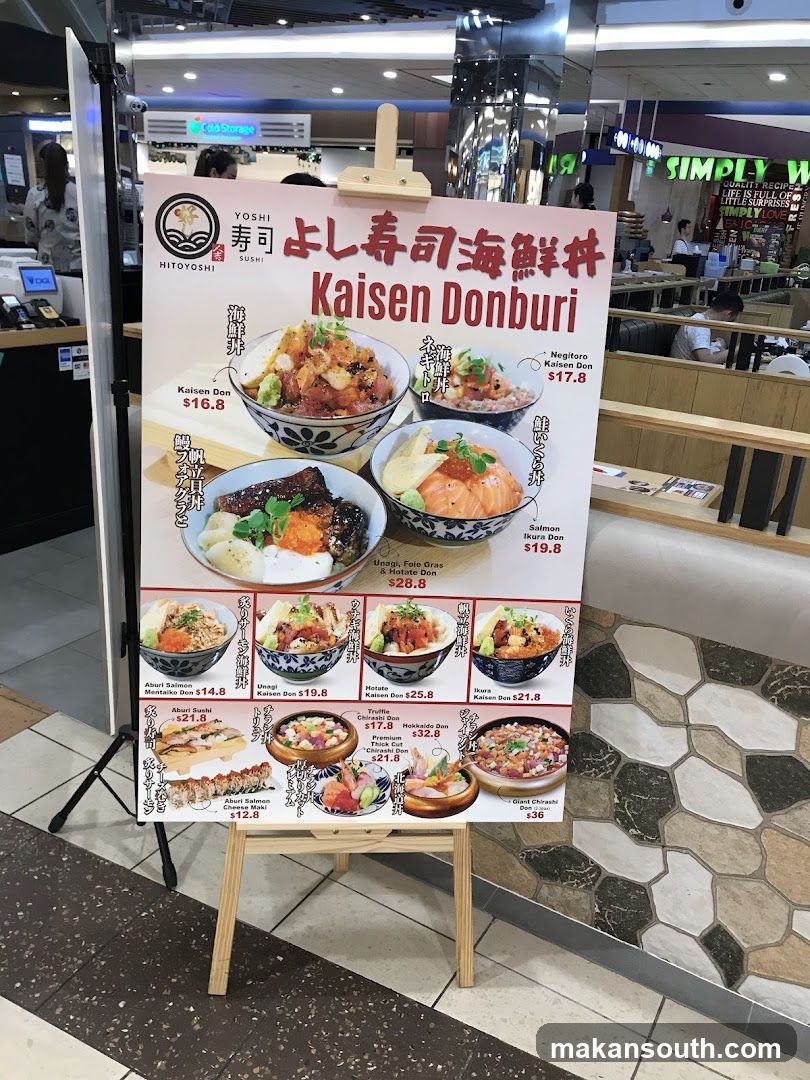 Kaisen Donburi Menu