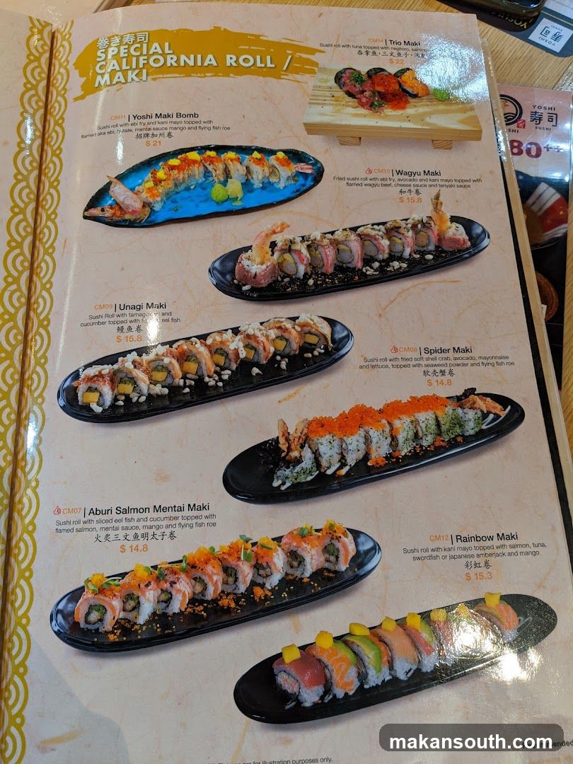 SPECIAL CALIFORNIA ROLL / MAKI