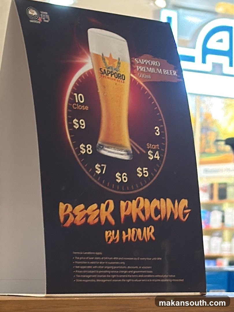 Beer Pricing by Hour