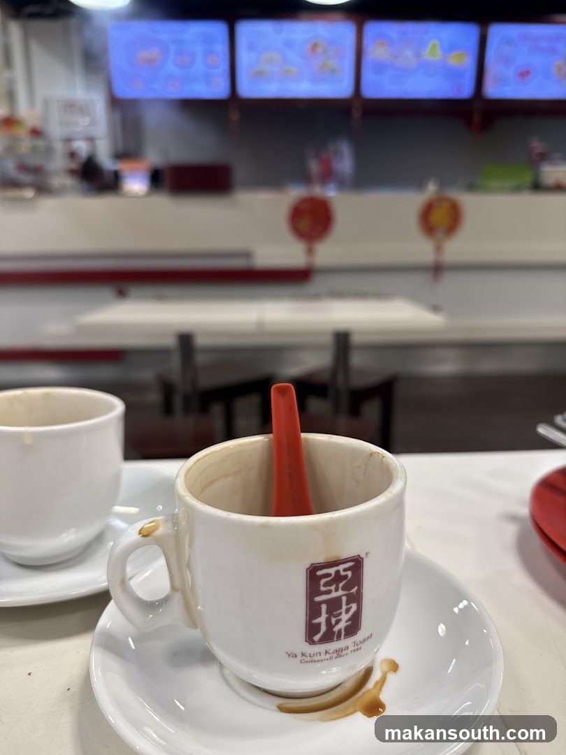 Coffee cups on a table