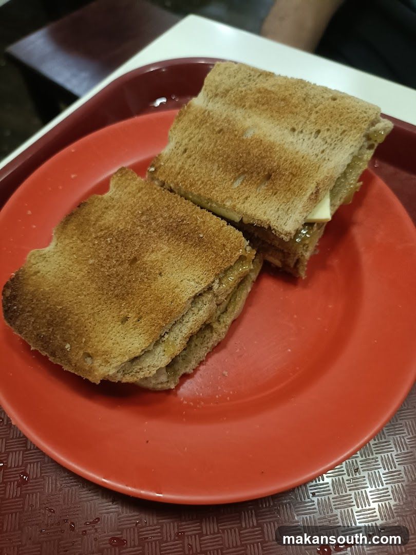 Toast with Kaya and Butter