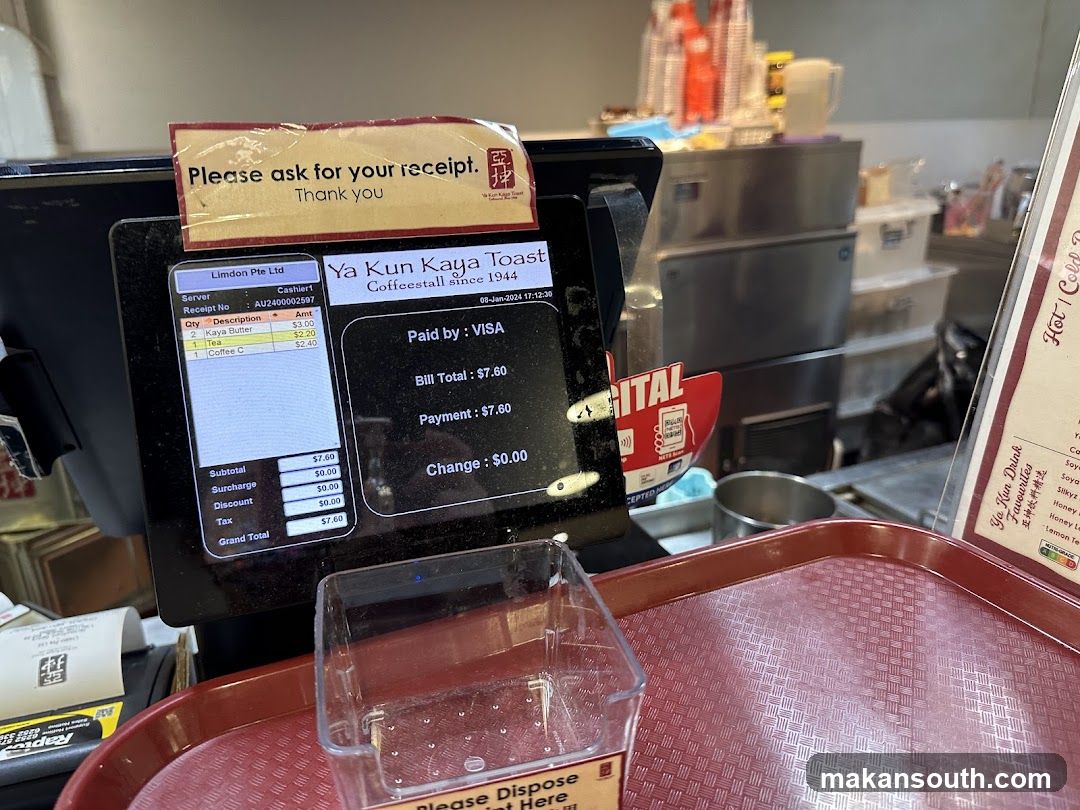 Point of Sale Receipt