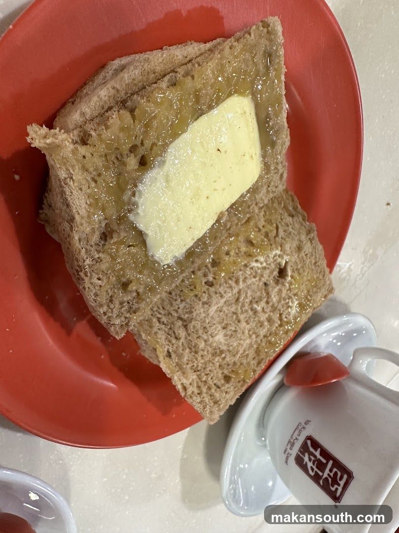 Toast with Butter and Jam