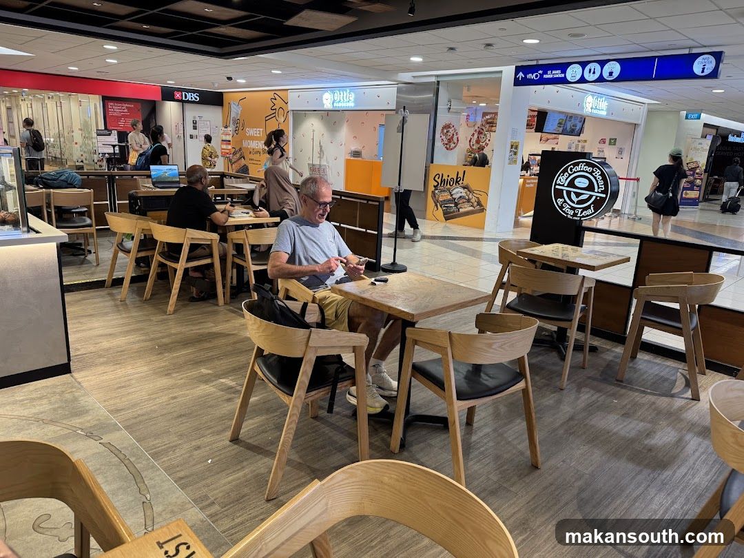 Airport Cafe Seating Area