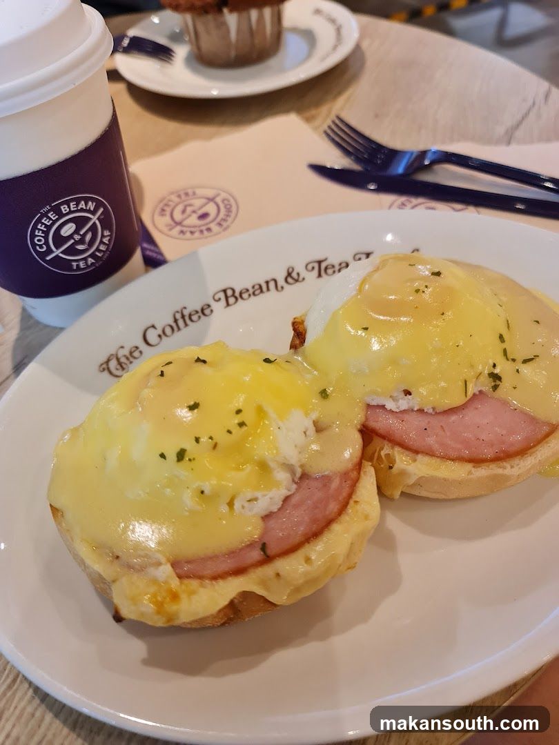 Eggs Benedict and Muffin