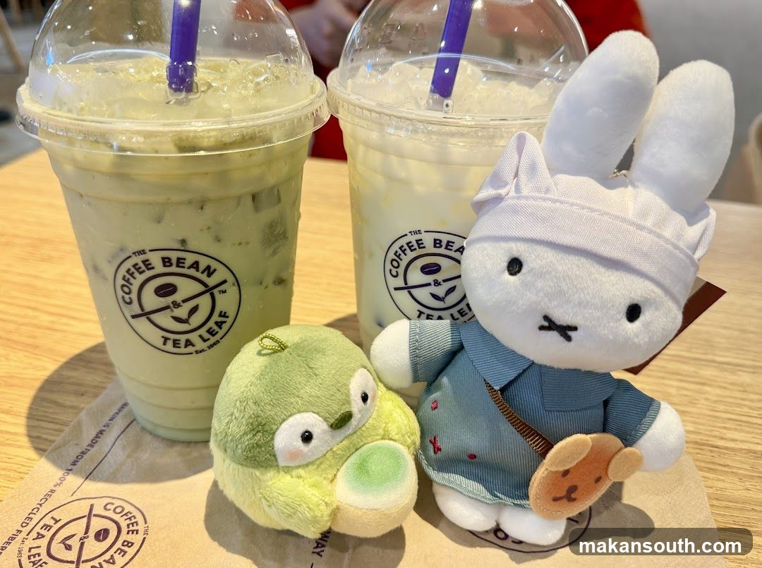 Coffee Bean & Tea Leaf Drinks with Plush Toys