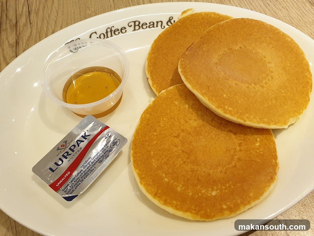 Pancakes with Honey and Butter