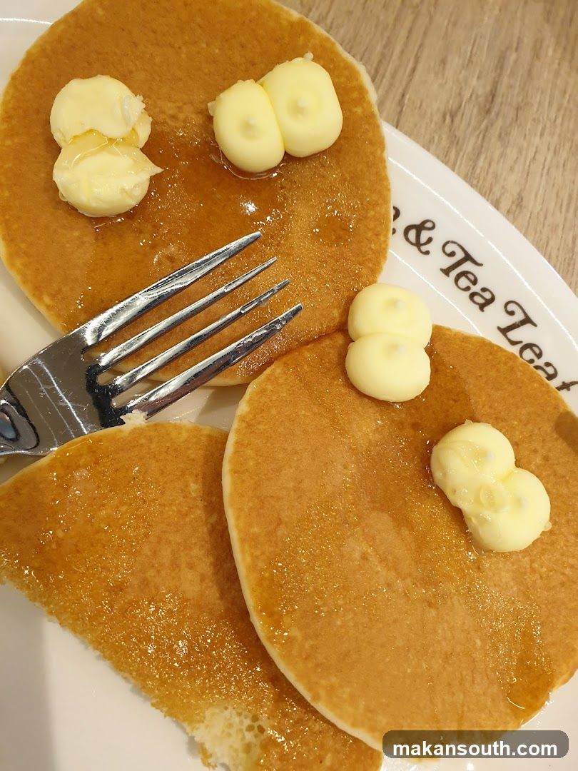 Pancakes with Butter and Syrup