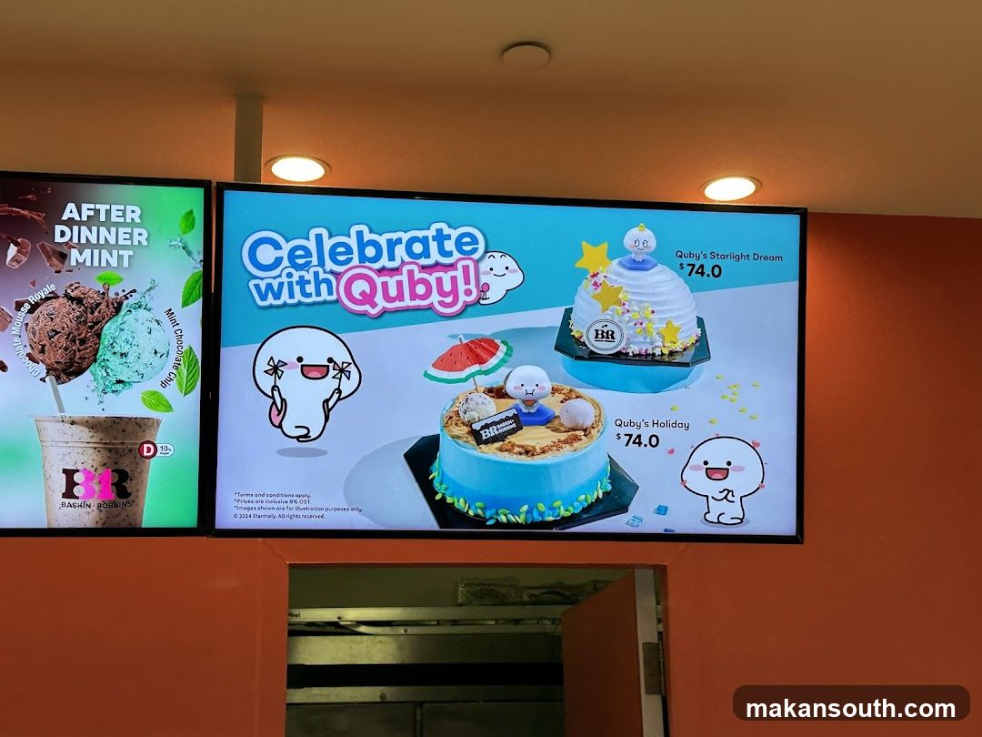 Baskin Robbins Celebration Cakes