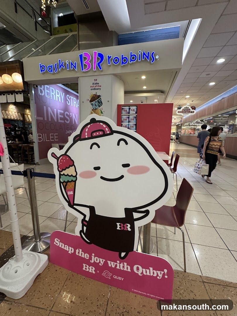 Baskin Robbins Storefront with Character Display