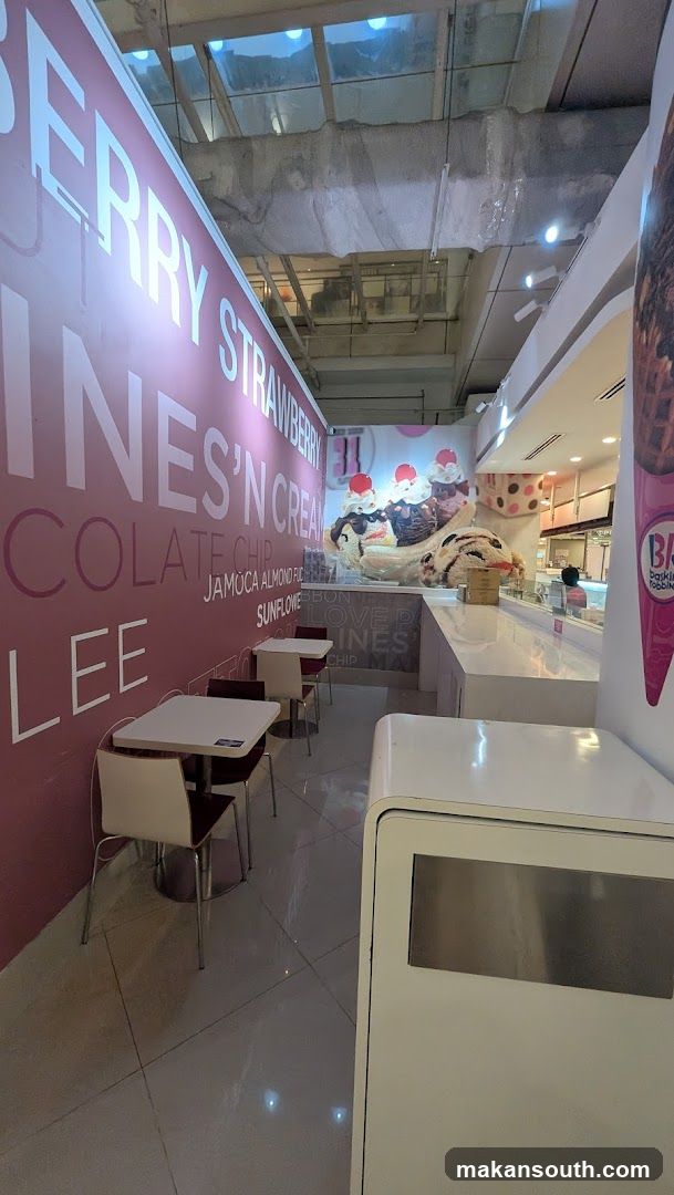 Ice Cream Shop Interior