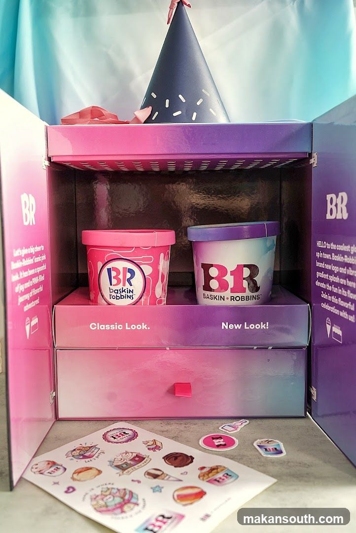 Baskin-Robbins Ice Cream Packaging