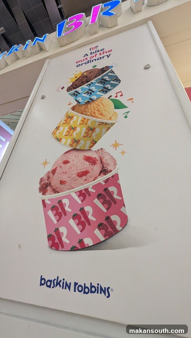 Baskin Robbins Ice Cream Advertisement