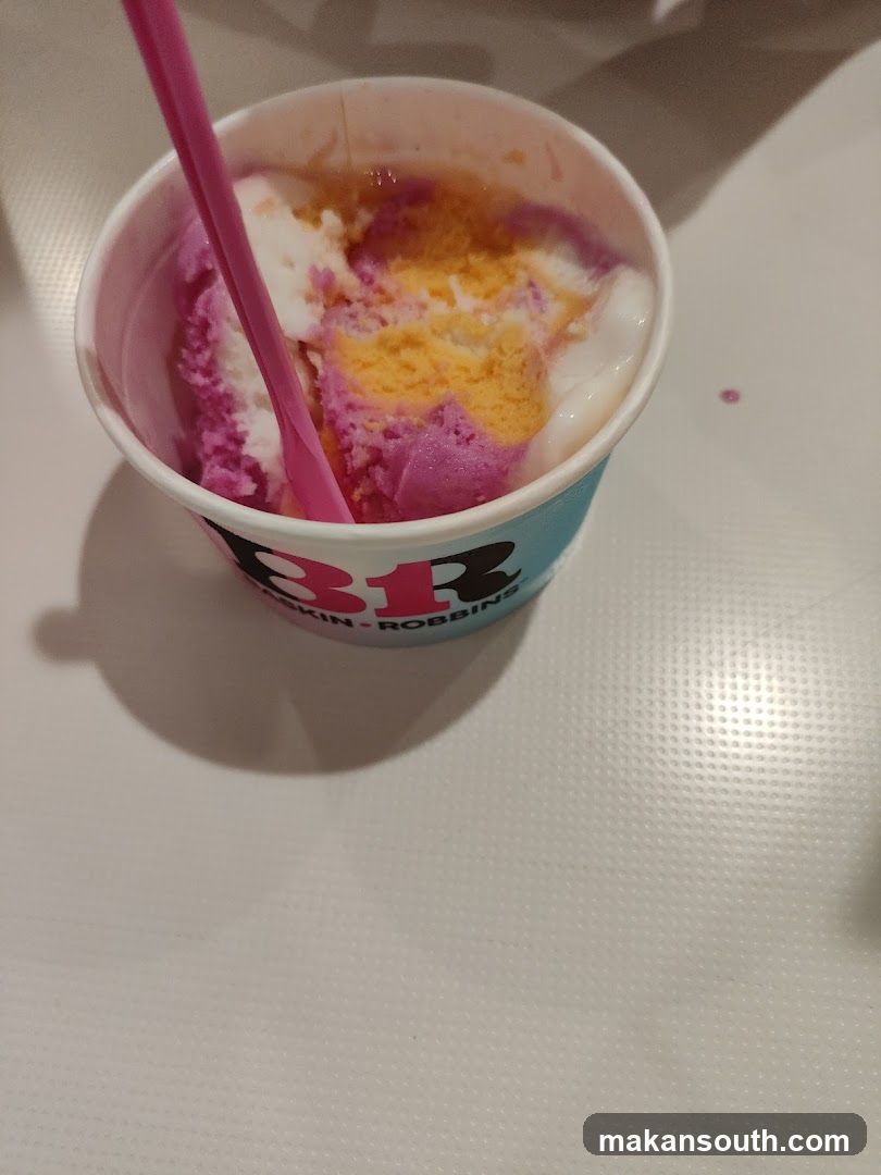 Ice cream in a cup