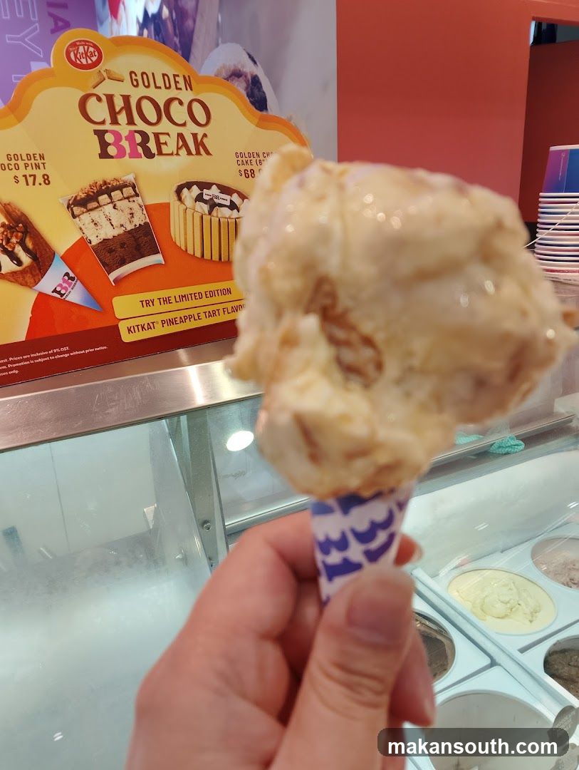 Ice Cream Cone with Kit Kat Promotion