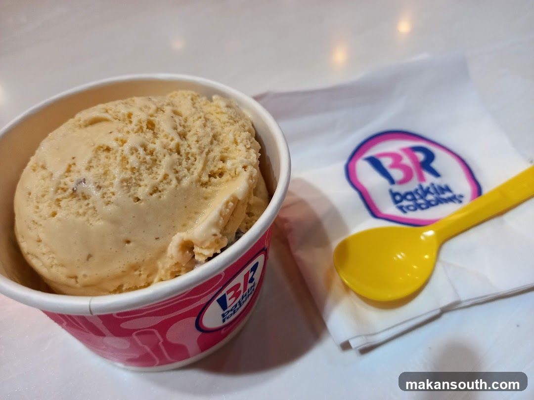 Ice Cream Cup with Spoon