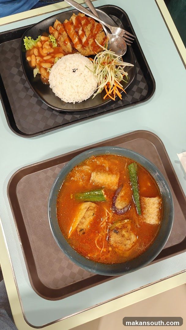 Two Dishes on Trays