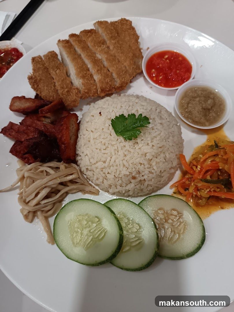 Chicken Rice Plate