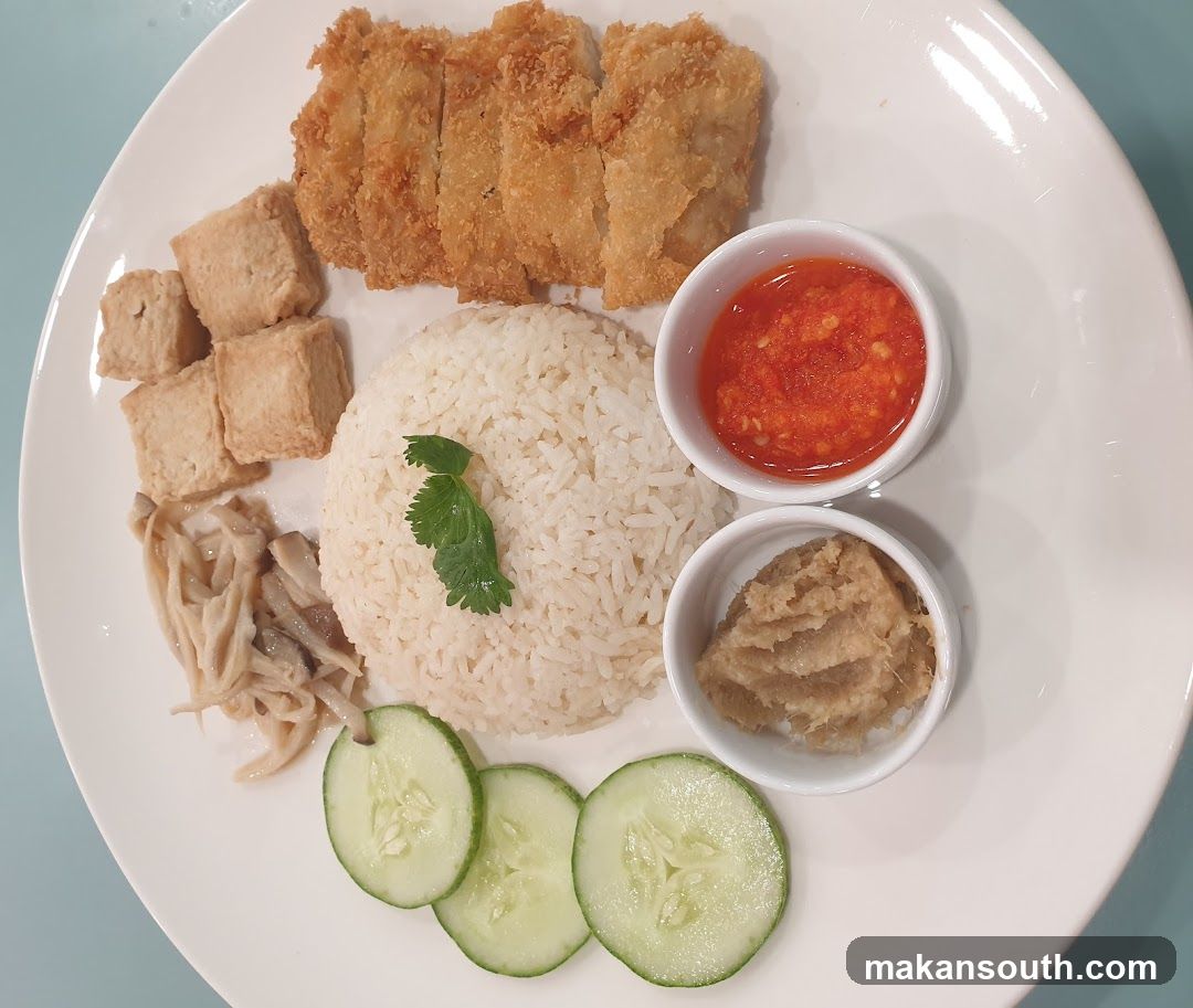 Chicken Rice Platter
